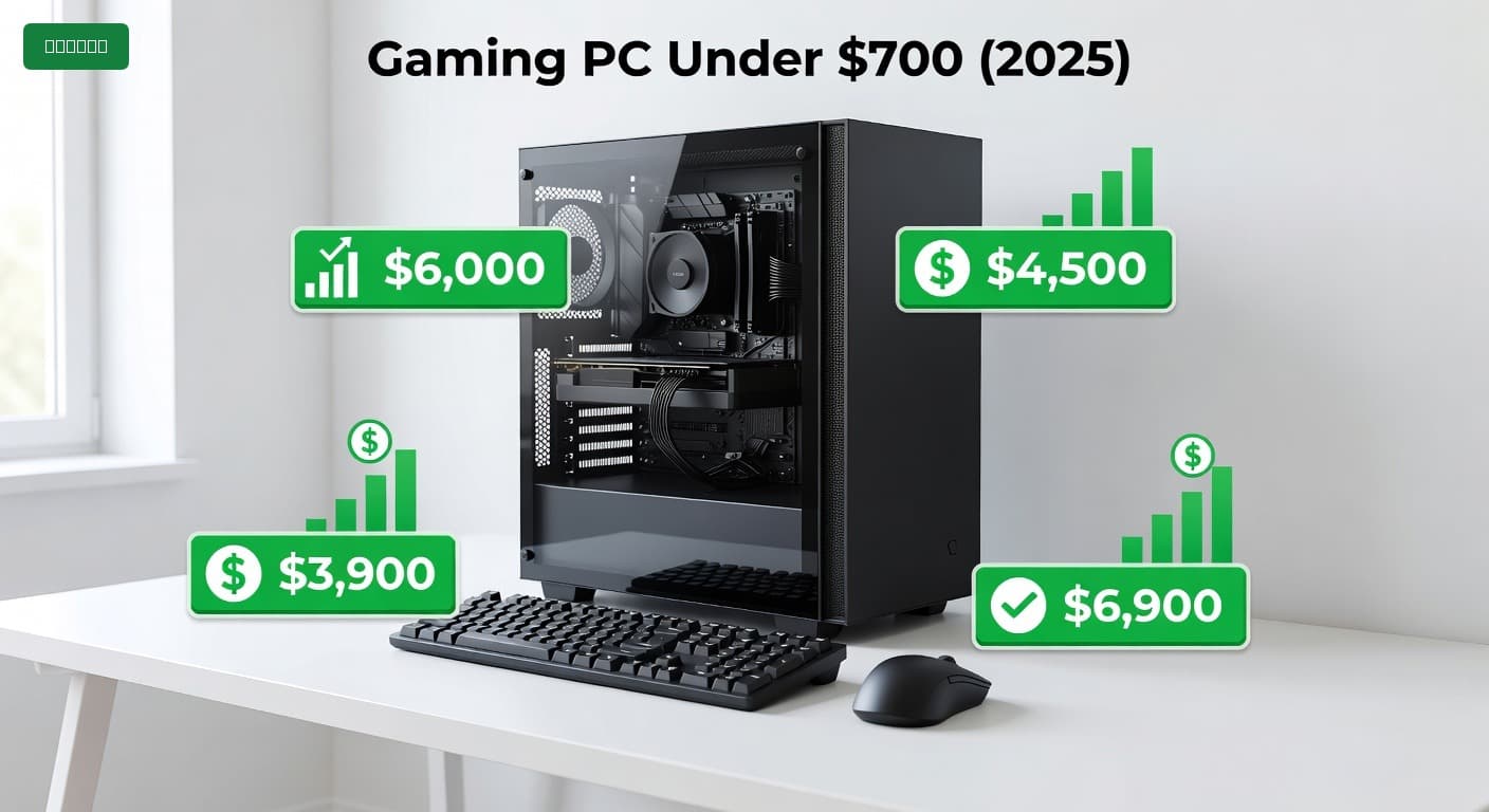 Gaming PC Under $700 (2025)