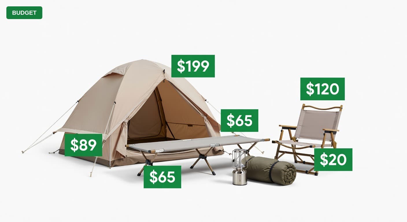 Glamping Tent Site for Under $700 (2025)