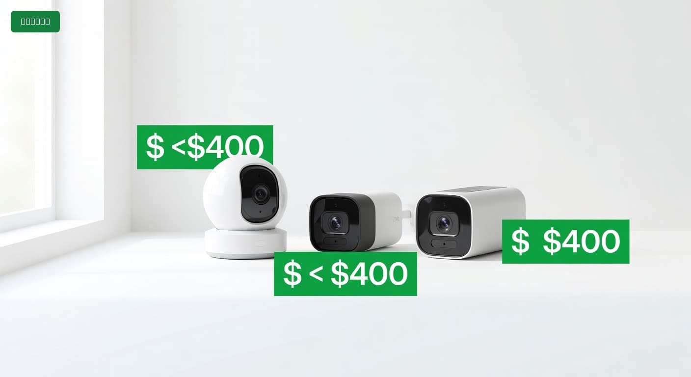 Home Security Cameras Under $400 (2025)