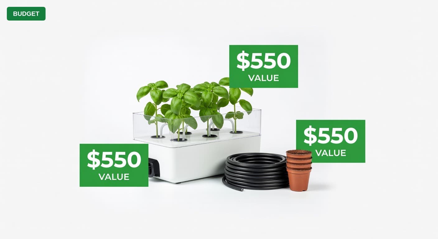 Hydroponic Garden for Under $550 (2025)