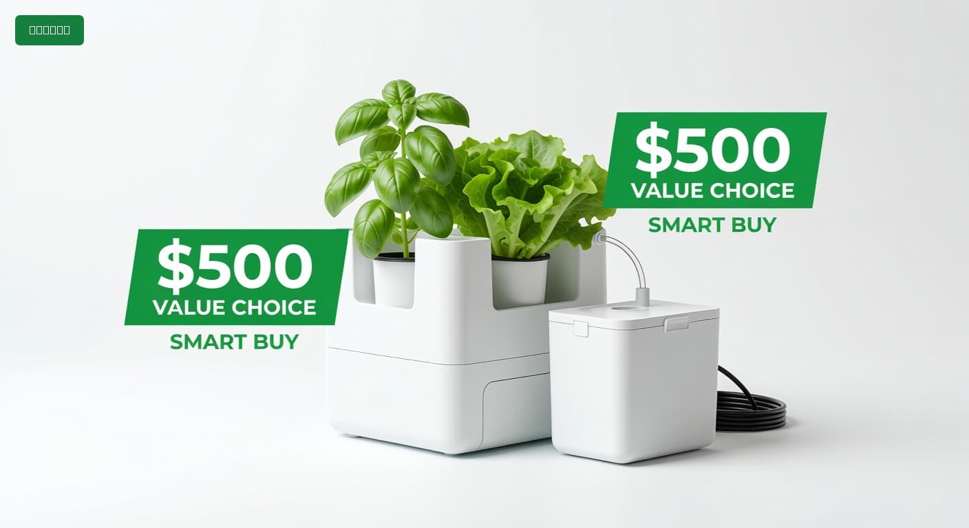 Hydroponic Garden Under $500 (2025)