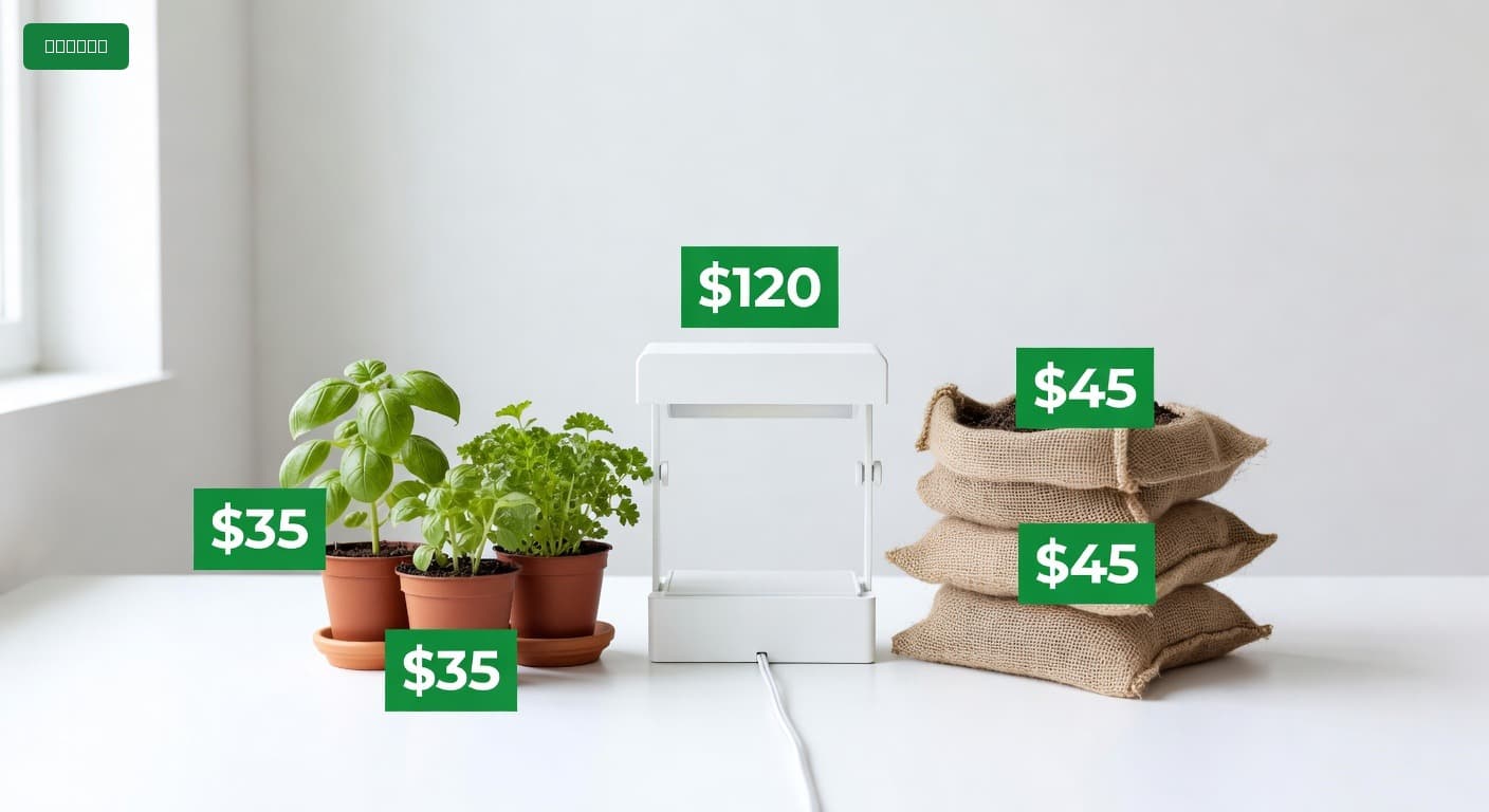 Indoor Herb Garden on a Budget: $400 Guide (2025)