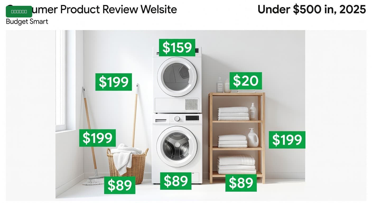 Laundry Room Setup Under $500 (2025)