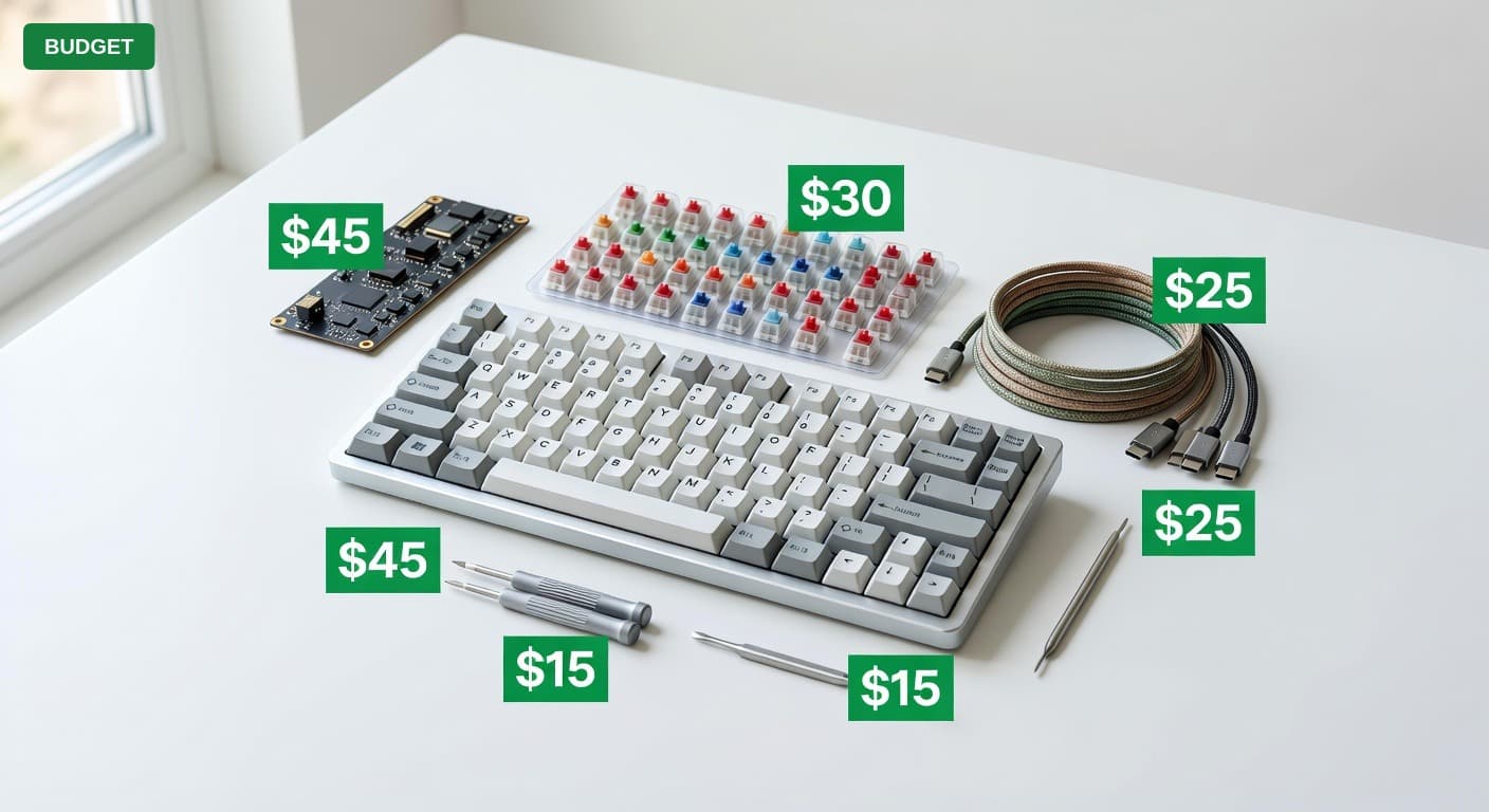 Mechanical Keyboard Build Under $200 (2025)