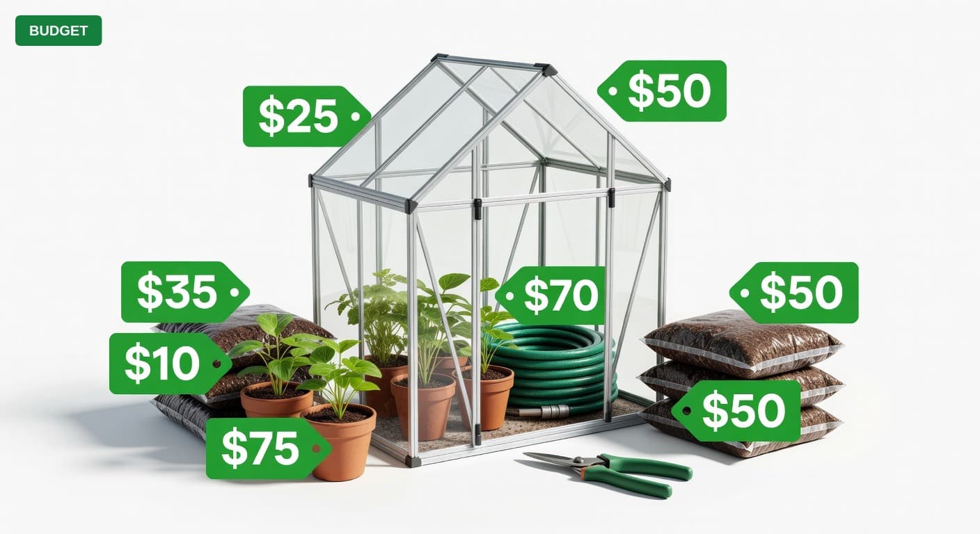 Mini Greenhouse on a Budget: $400 Guide (2025)