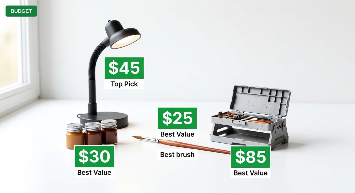 Miniature Painting Setup Under $300 (2025)