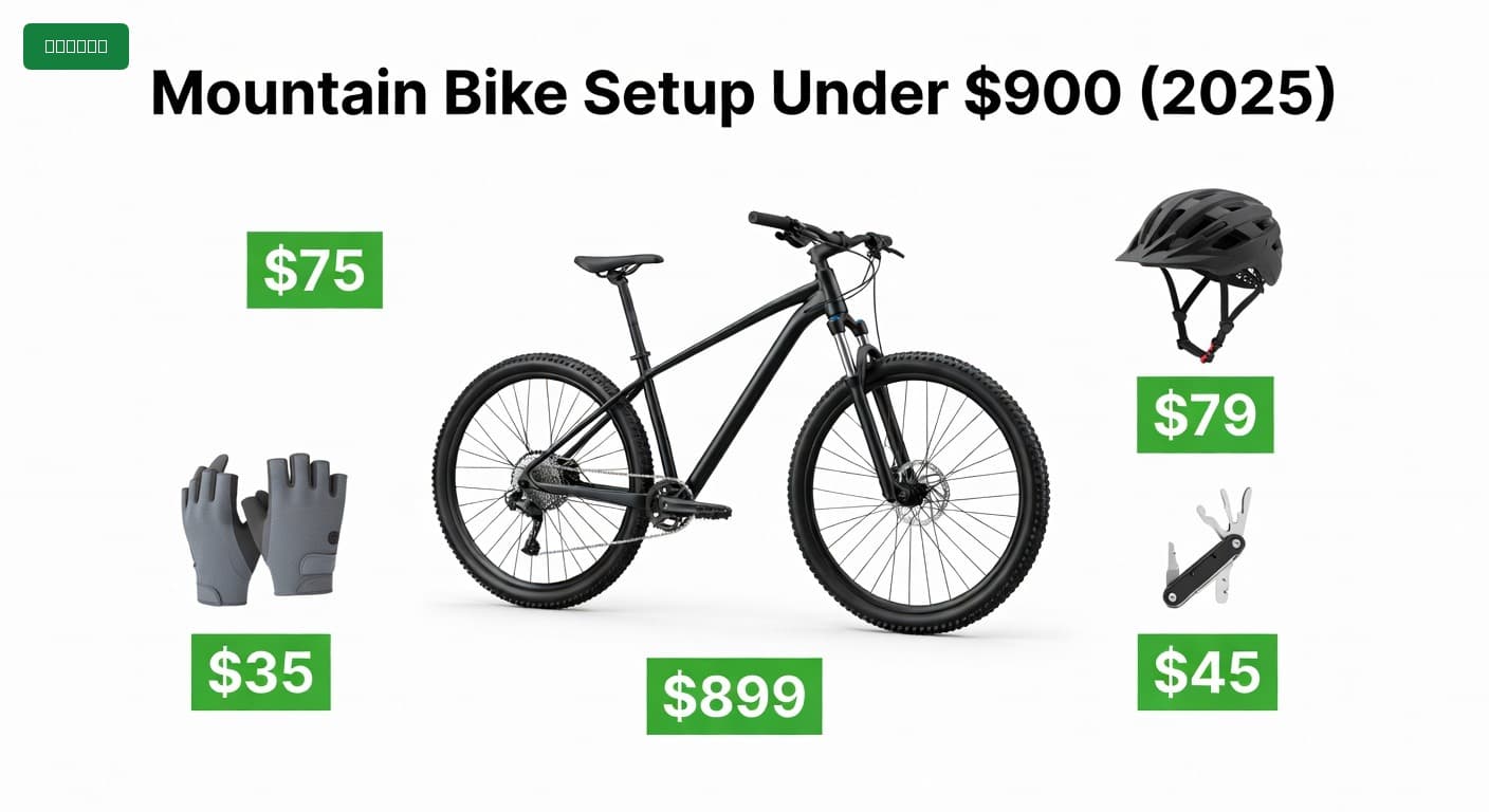 Mountain Bike Setup Under $900 (2025)