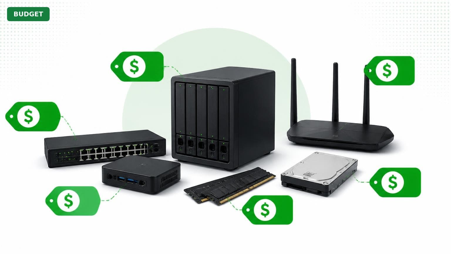 Network Homelab on a Budget: Complete Guide for $600 (2025)