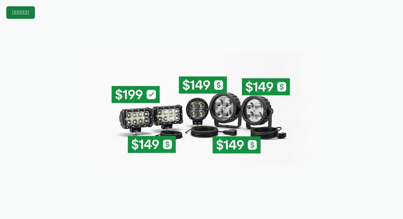 Offroad Lights Setup Under $400 (2025)