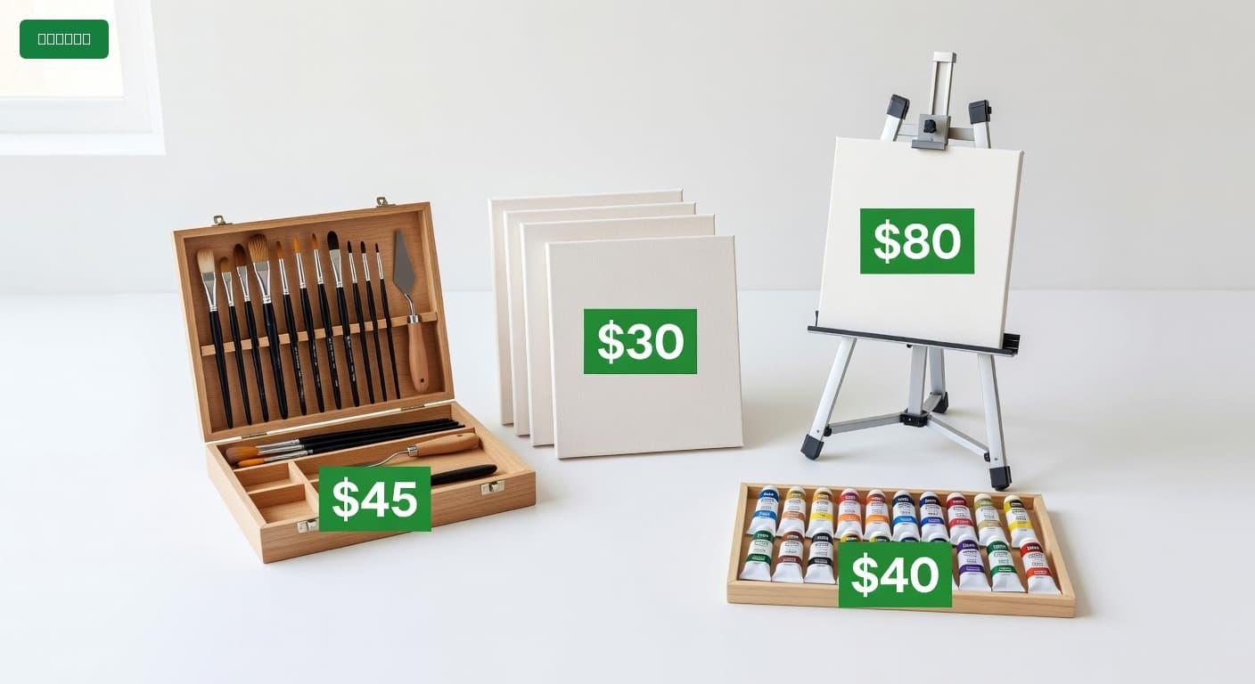 Painting Studio on a Budget: $300 Guide (2025)