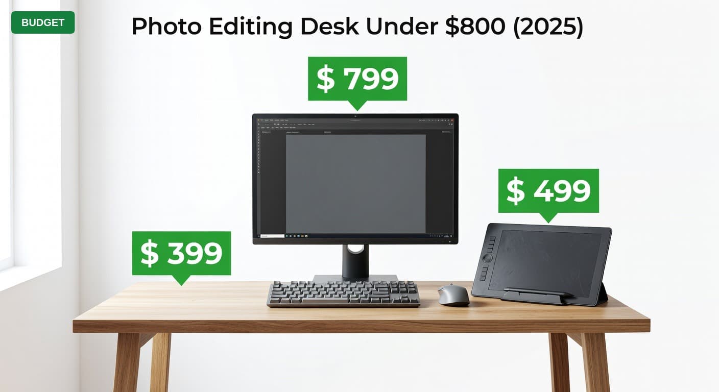 Photo Editing Desk Under $800 (2025)