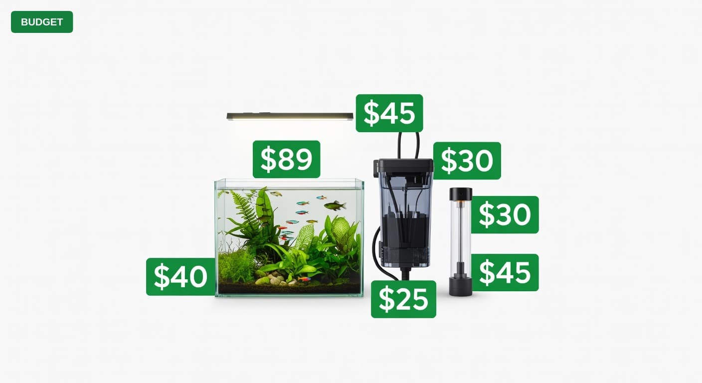Planted Aquarium Under $350 (2025)