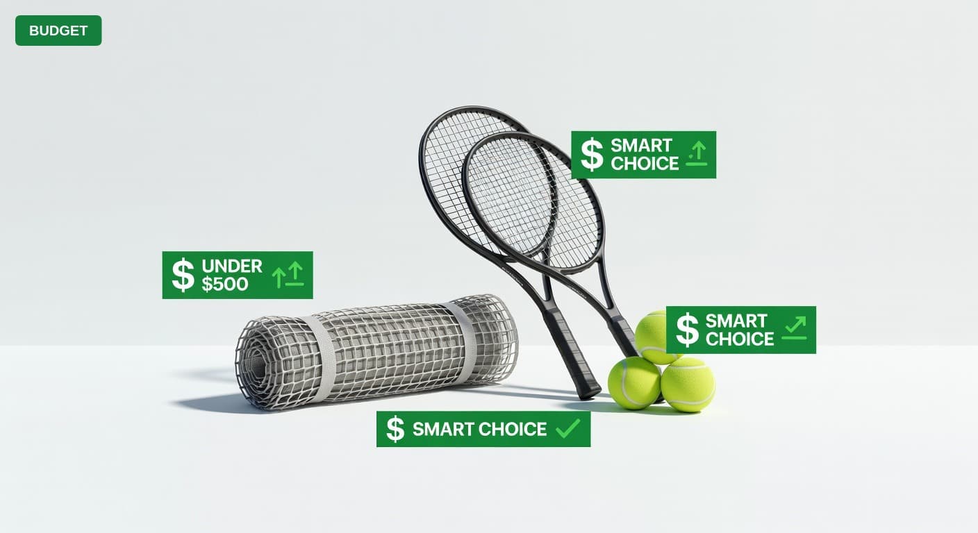 Portable Tennis Court for Under $500 (2025)