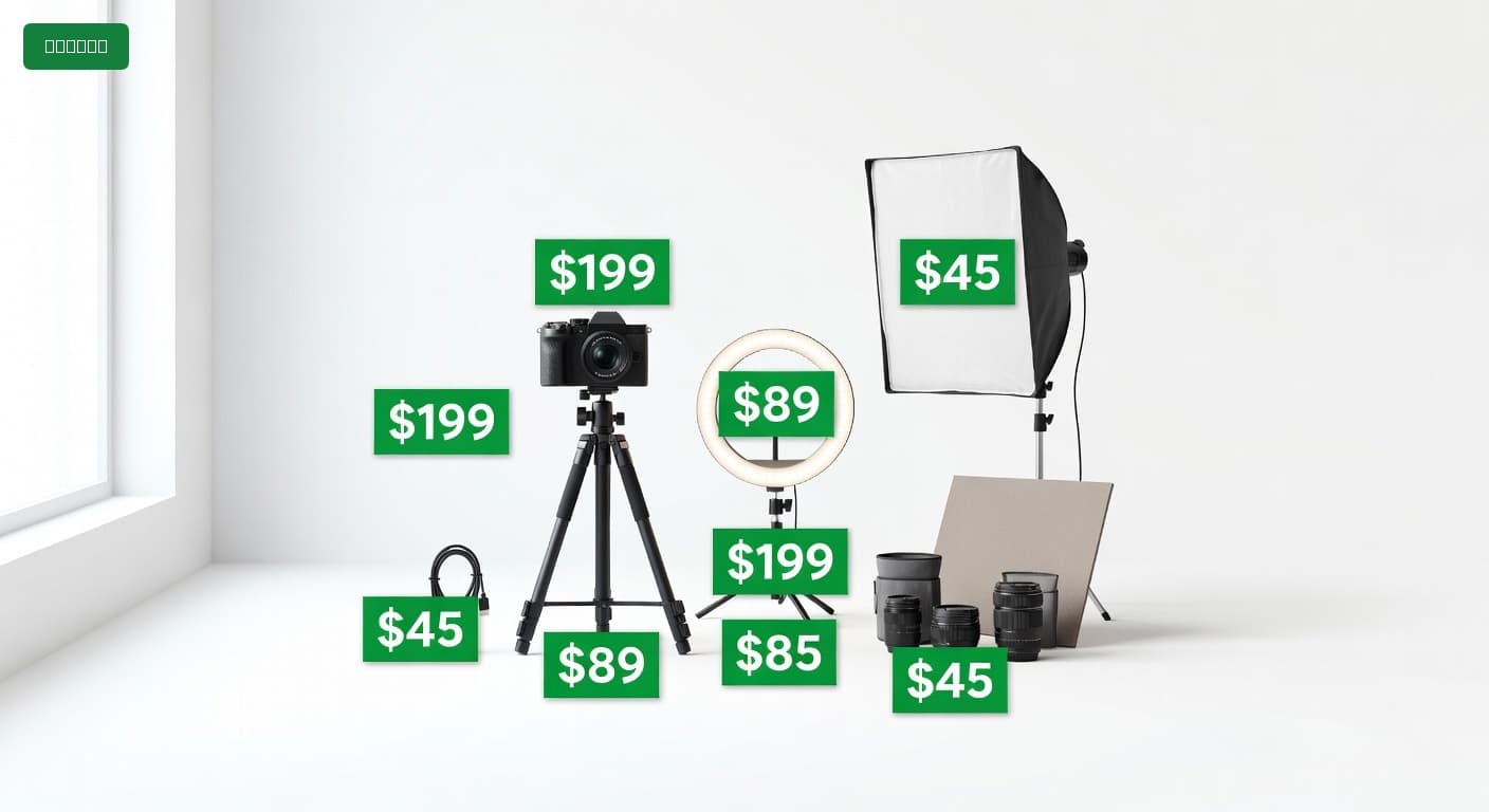 Product Photography Setup for Under $400 (2025)