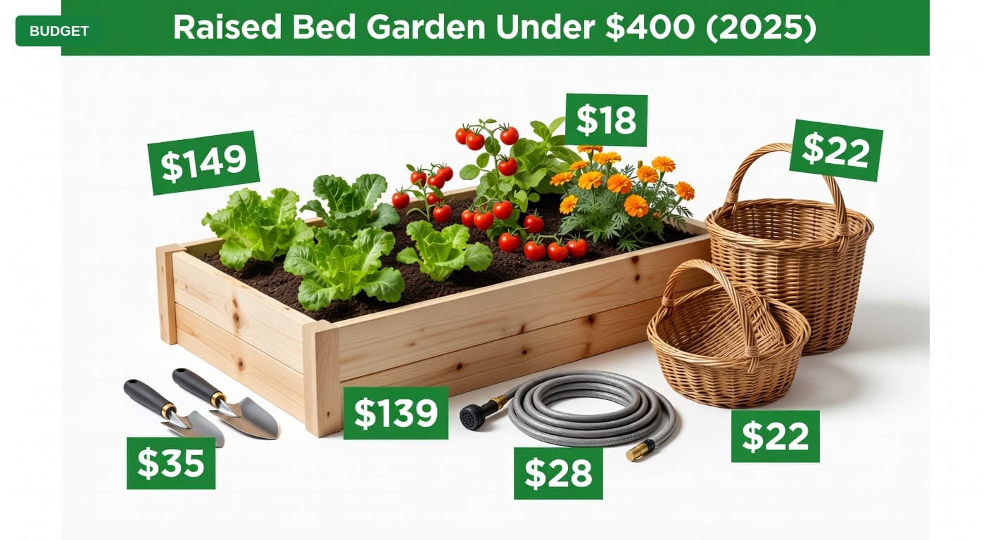 Raised Bed Garden Under $400 (2025)