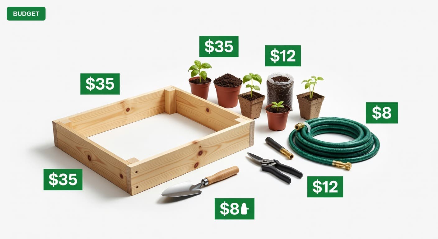 Raised Garden on a Budget: $400 Complete Guide