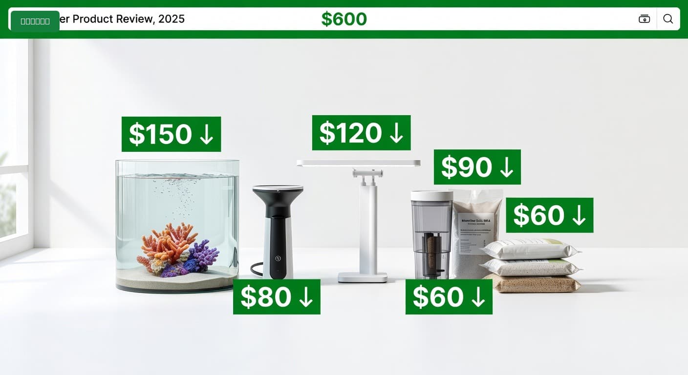 Saltwater Aquarium for Under $600 (2025)