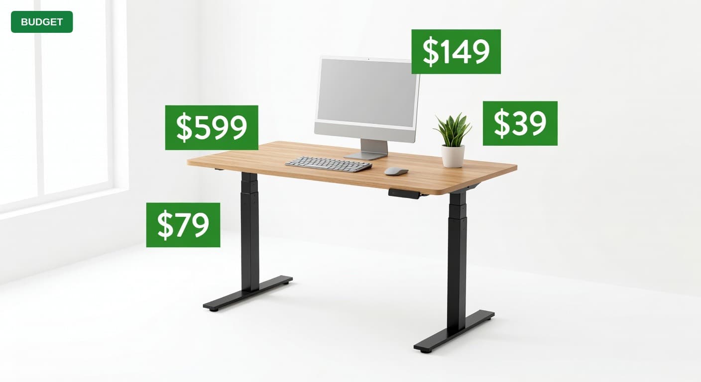 Standing Desk Office for Under $600 (2025)