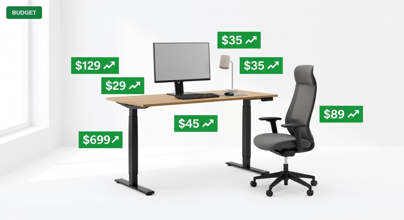 Standing Desk Office Under $700 (2025)