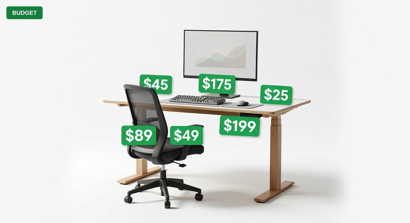 Standing Desk Setup Under $450 (2025)