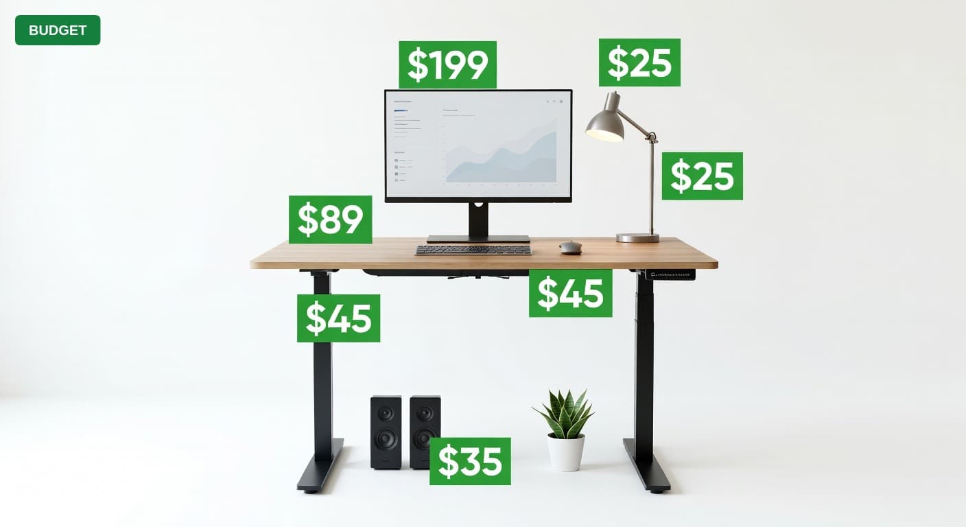 Standing Desk Setup Under $500 (2025)