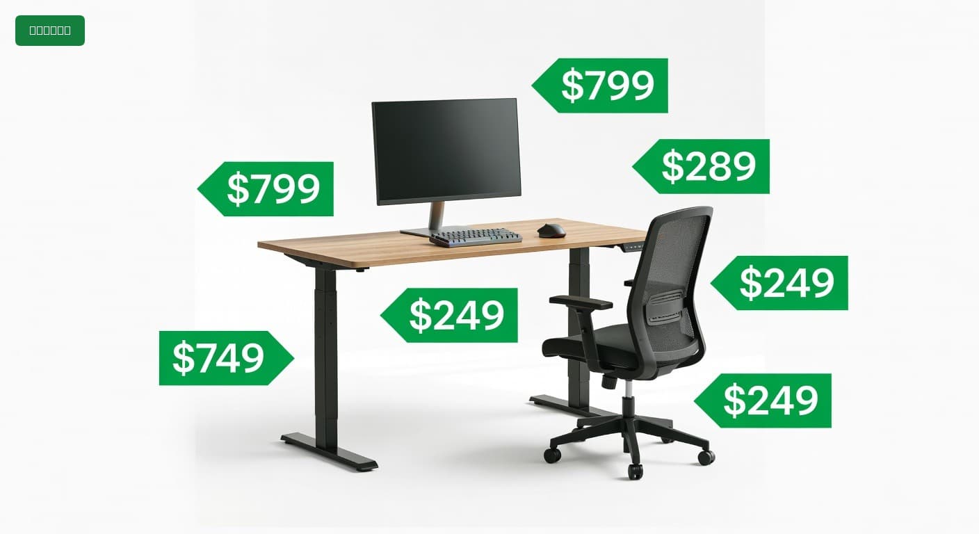 Standing Desk Setup Under $800 (2025)