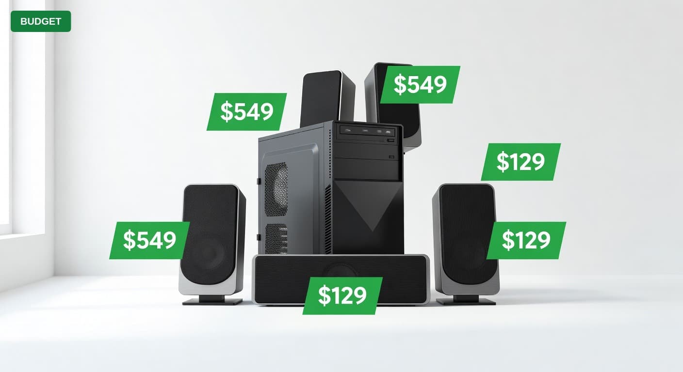Surround Sound PC Under $550 (2025)