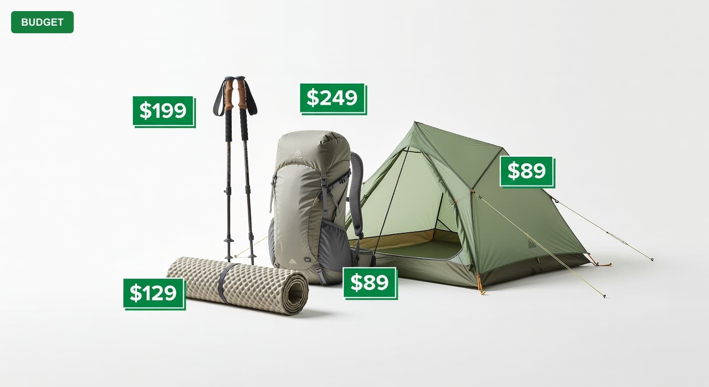 Ultralight Backpacking Setup Under $800 (2025)