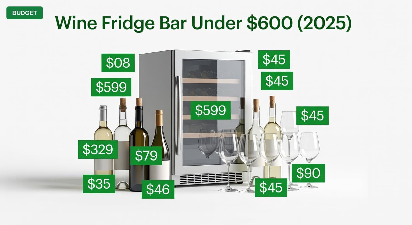 Wine Fridge Bar Under $600 (2025)
