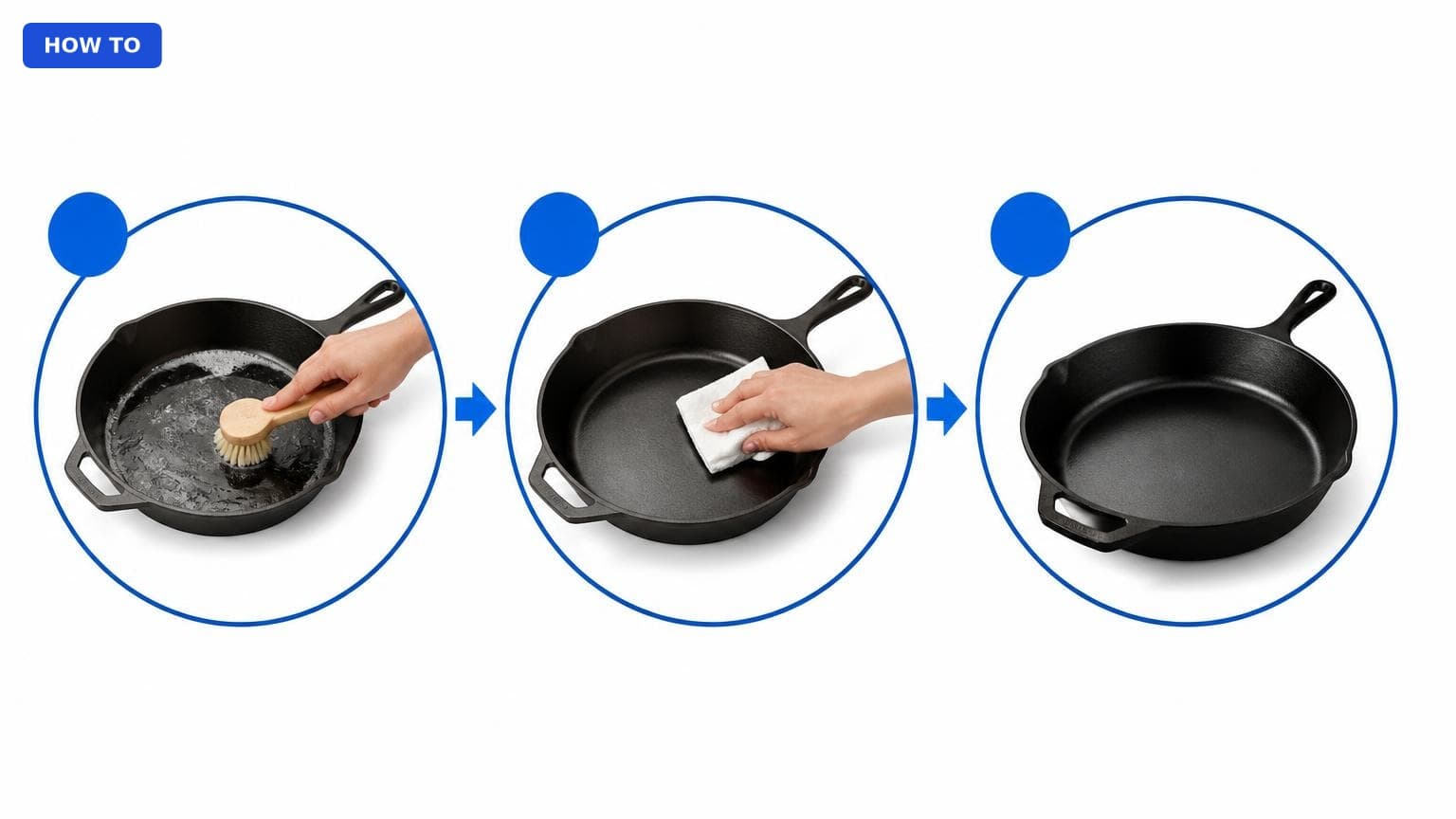 How to Choose the Best How to Clean and Season a Cast Iron Skill…
