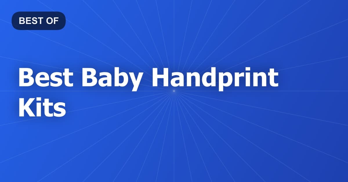 Best Baby Handprint Kits