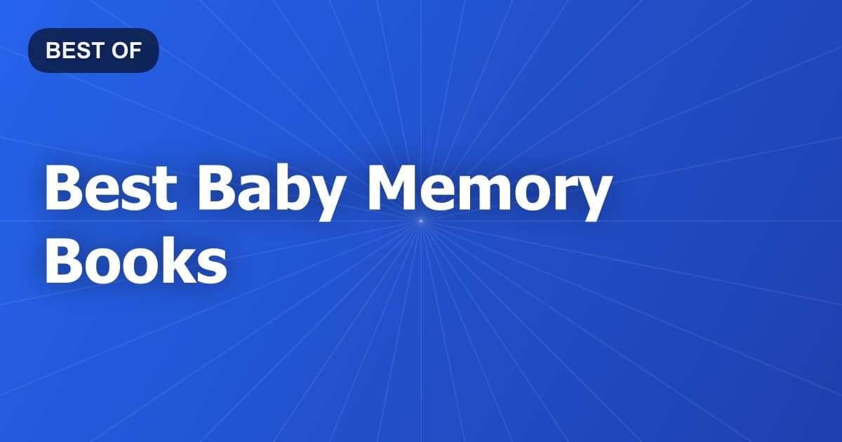 Best Baby Memory Books