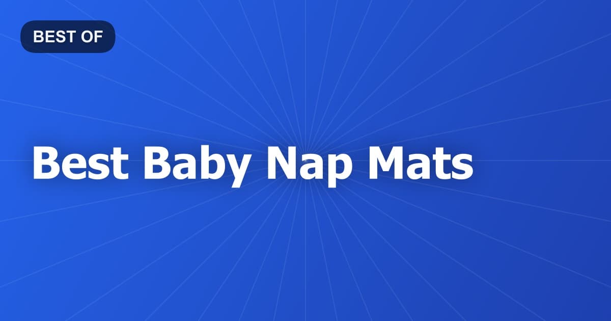 Best Baby Nap Mats