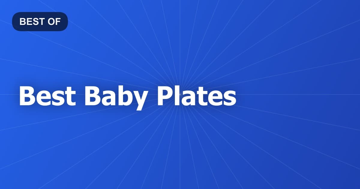 Best Baby Plates