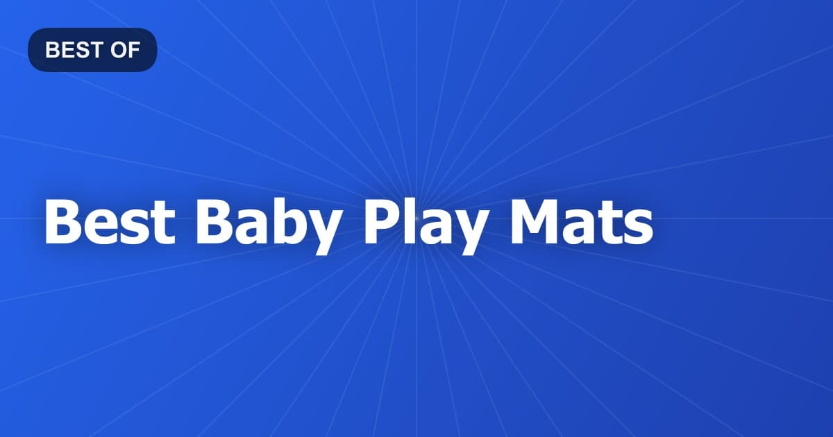 Best Baby Play Mats