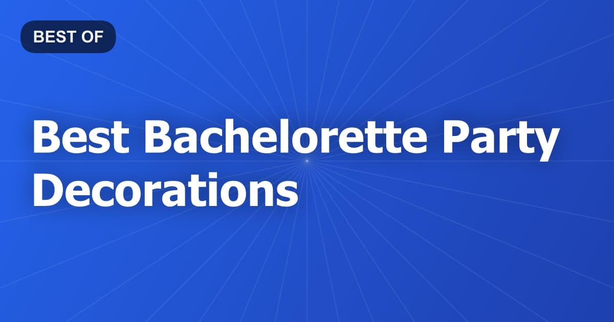 Best Bachelorette Party Decorations