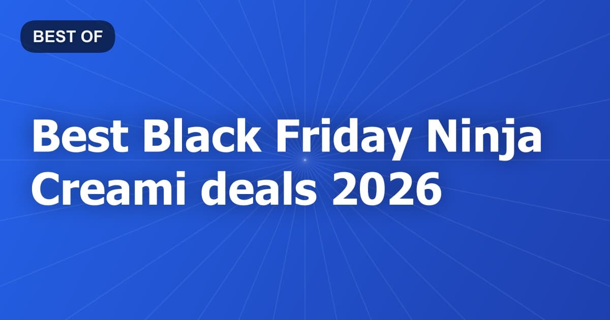 Best Black Friday Ninja Creami deals 2026