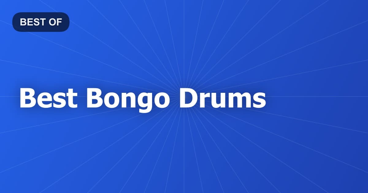 Best Bongo Drums