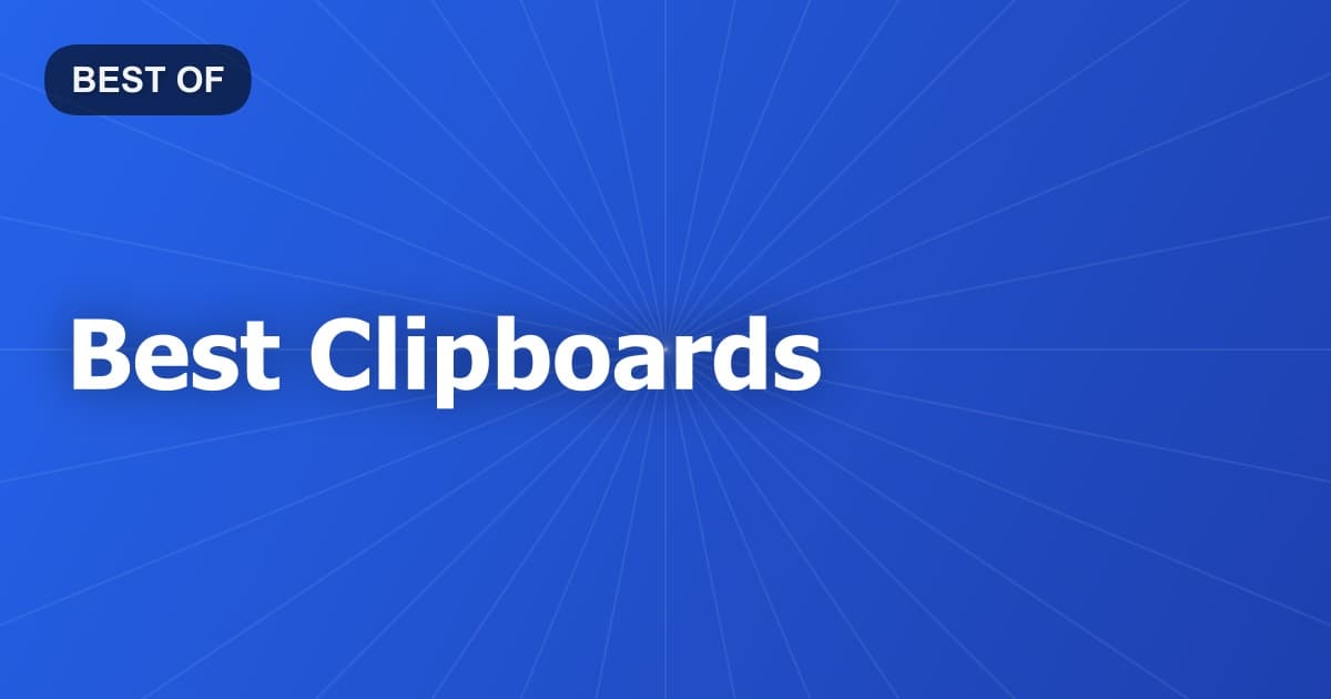 Best Clipboards