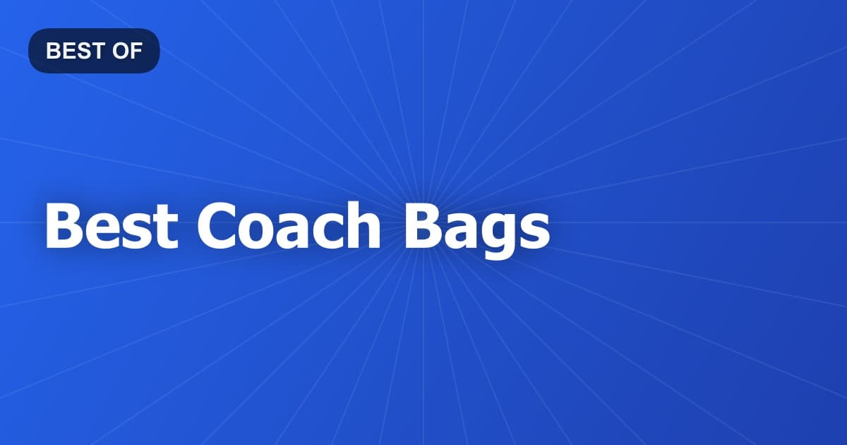 Best Coach Bags