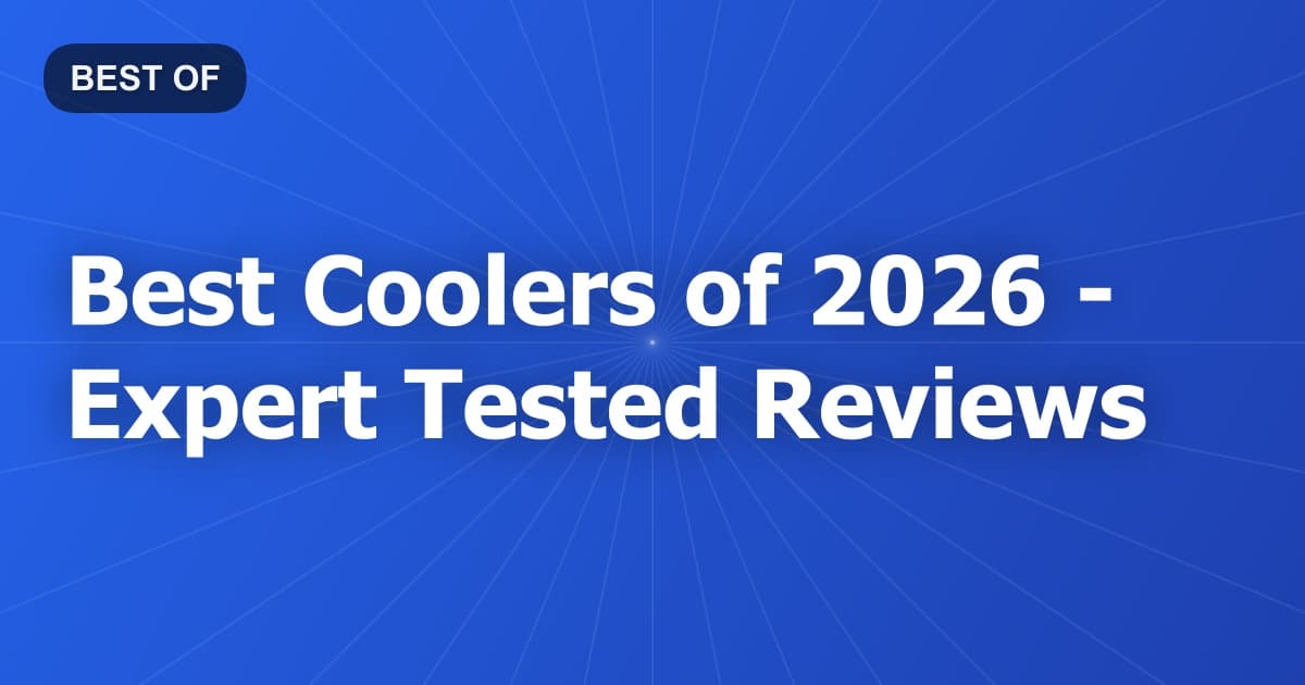Best Coolers of 2026 - Expert Tested Reviews