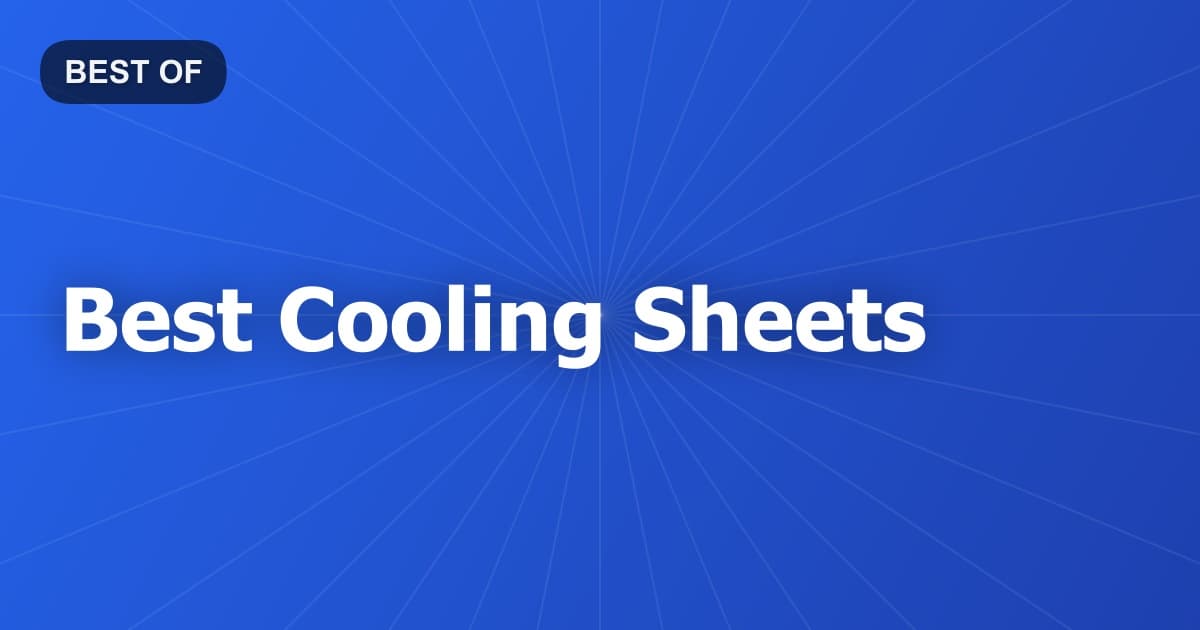 Best Cooling Sheets