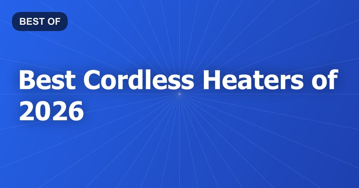 Best Cordless Heaters of 2026