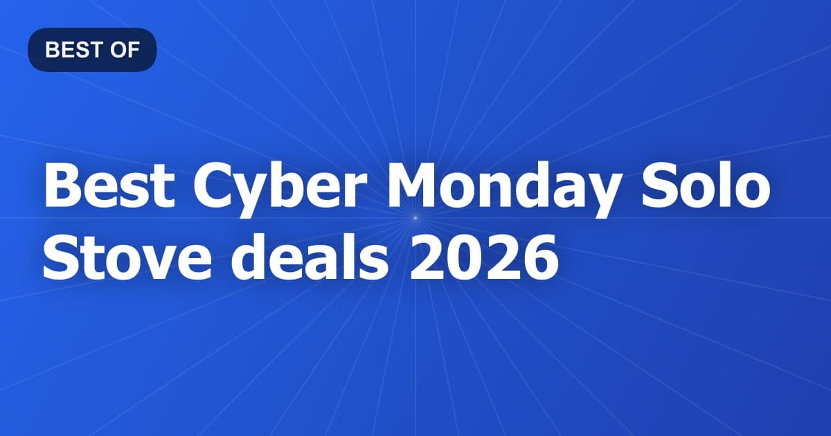 Best Cyber Monday Solo Stove deals 2026