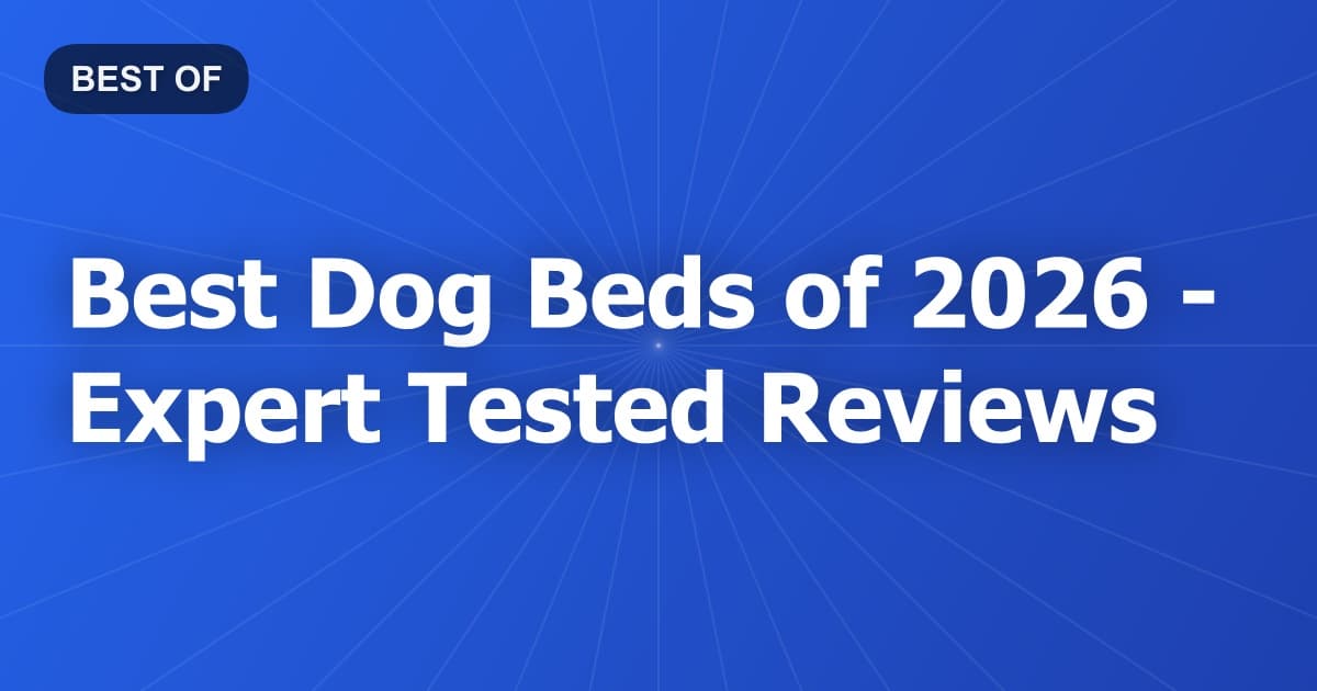 Best Dog Beds of 2026 - Expert Tested Reviews