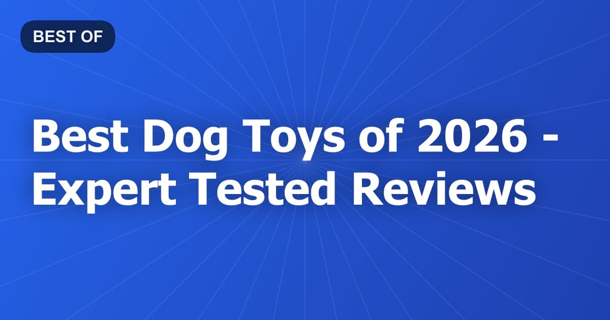 Best Dog Toys of 2026 - Expert Tested Reviews