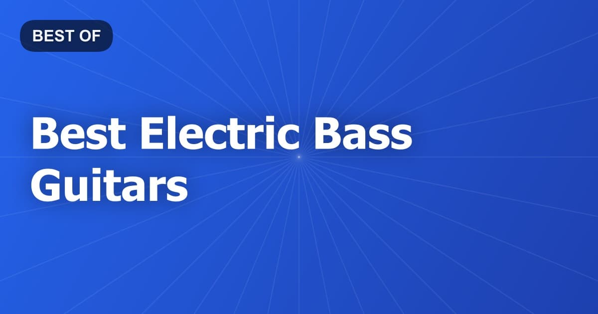 Best Electric Bass Guitars