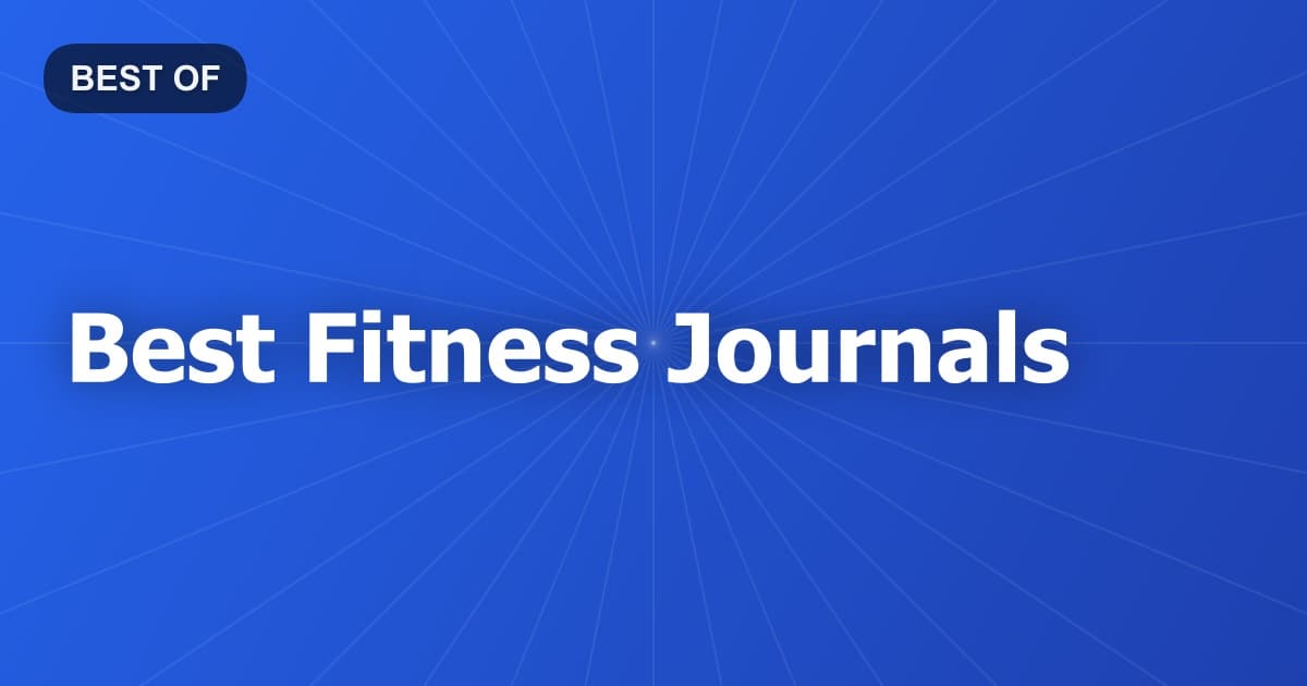 Best Fitness Journals