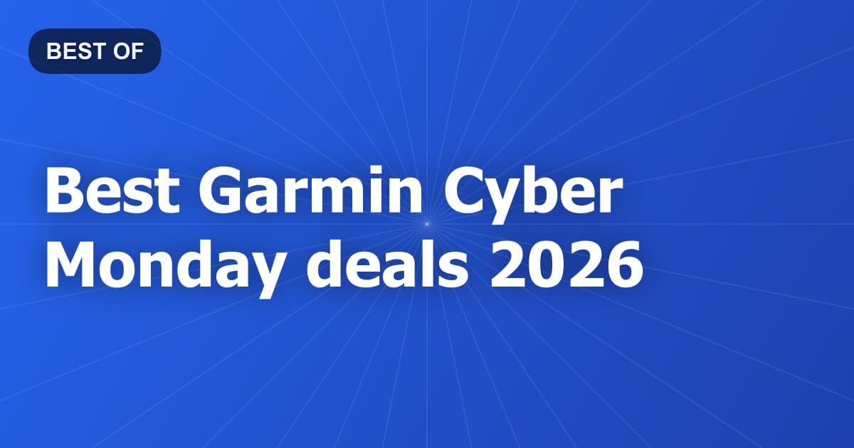 Best Garmin Cyber Monday deals 2026