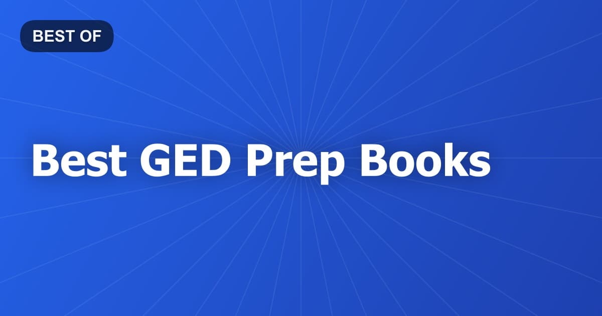 Best GED Prep Books